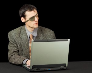 Man - Computer Pirate With Laptop