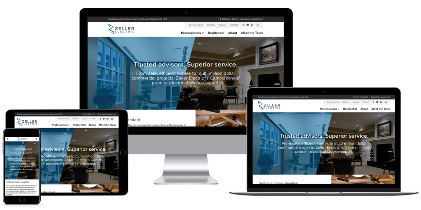 Zeller Electric, Mavidea website client